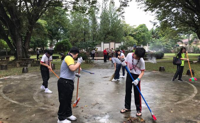International Peace Day_Projek Gotong Royong Amal di Taman Rekreasi