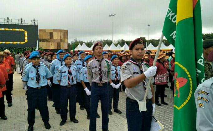 Lintas Hormat dan perhimpunan raksasa bersempena ulang tahun TYT yang ke-81