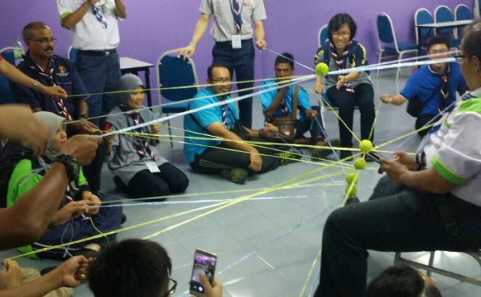 saya sudah menjadi seorang koordinator selepas kursus koordinator ini
