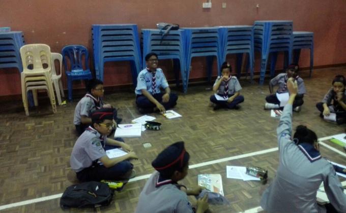 Sukarelawan Kem Bersepadu Pengakap Kanak-Kanak 2017 