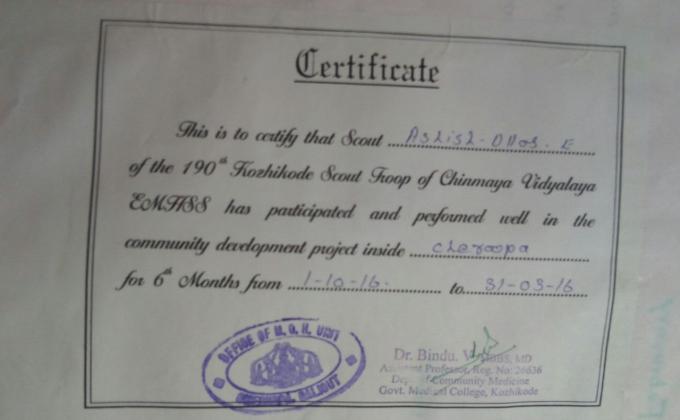 HIV/AIDS (6 month Community Development Project)