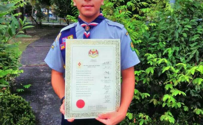 Istiadat Pengurniaan Sijil Pengakap Raja Bagi PPM Negeri Selangor 2017