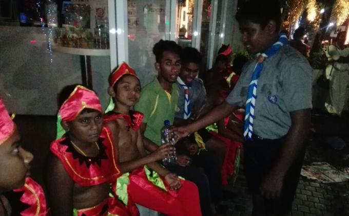  Providing services for Perahera Festival