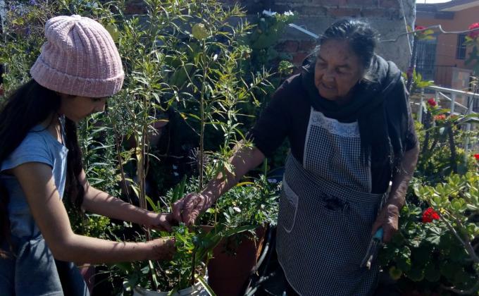 Visita Bisabuelita Tella