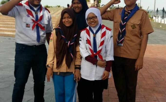 Jelajah mahsuri bersama pengakap indonesia...