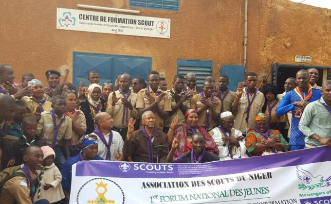1er Forum National des jeunes de l'association des scouts du Niger
