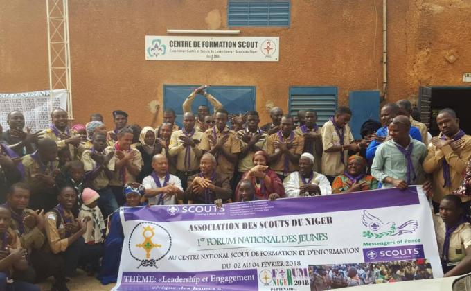 1er Forum National des jeunes de l'association des scouts du Niger