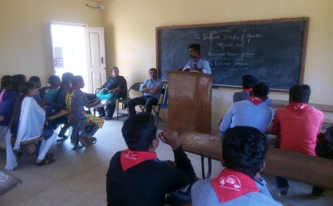 I'm Sharing my scouting experience and knowledge to the Rovers and Rangers 
