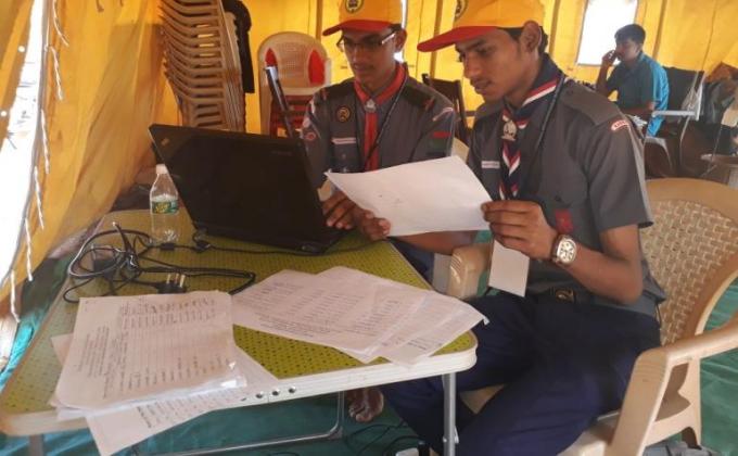 National level Shree Bagwan Bahubali Mahamasthakabhisheka service camp