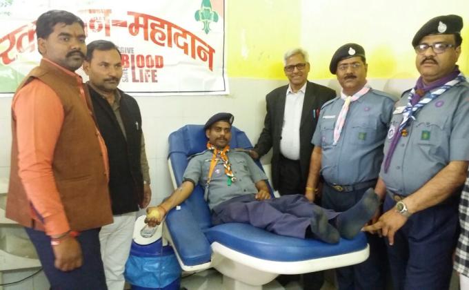 Service to Humanity with Blood Donation 
