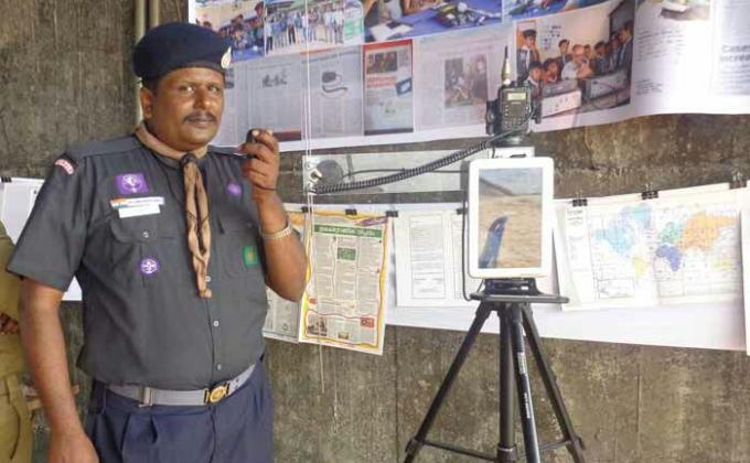 Radio Scouting - AT1KP - Amateur Radio, Field Day 2018 – Kappad Beach