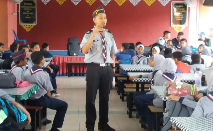 PERKHEMAHAN KEM LENCANA KEMAJUAN GANGSA DAN PERAK PPM DAERAH BALIK PULAU 2018