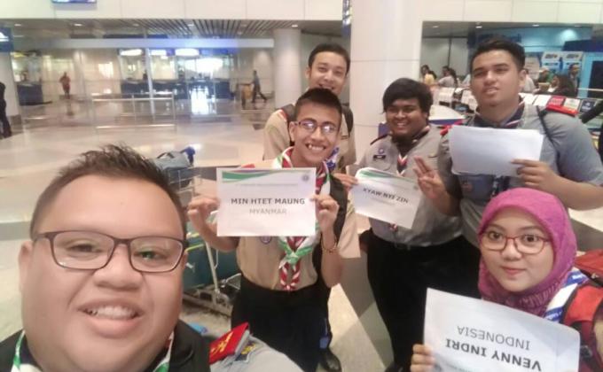 Arrival of the Participant for 4th APR NSO MoP Coordinators Meet