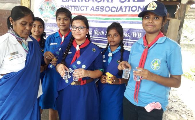 Water Distribution Camp