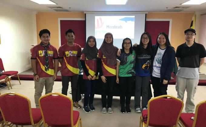 Awareness talk on "Microbeads, Marine Debris & Benefits of planting trees"