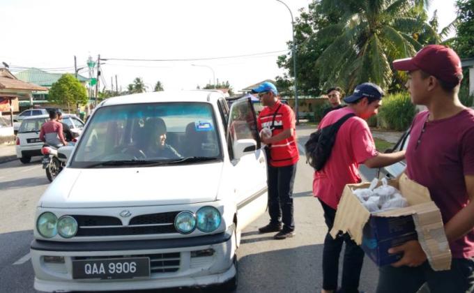 Program bubur lambuk pengakap daerah petra jaya