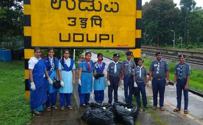 26 th month of cleanliness drive swachh bharat udupi Karnataka India 