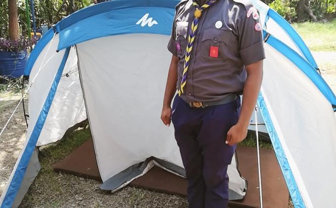⛺ tent piching 