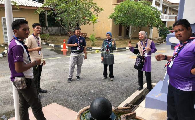 I AM A COORDINATOR !!! : KURSUS KOORDINATOR MESSENGERS OF PEACE (M.O.P) ZON TIMUR 2018