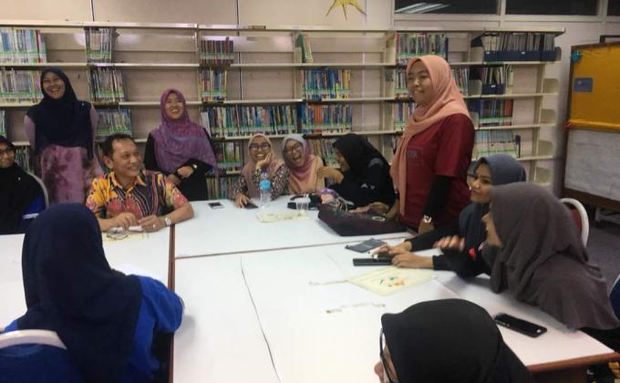 Silat (GBS) IPBA meeting with the new member from PPISMP
