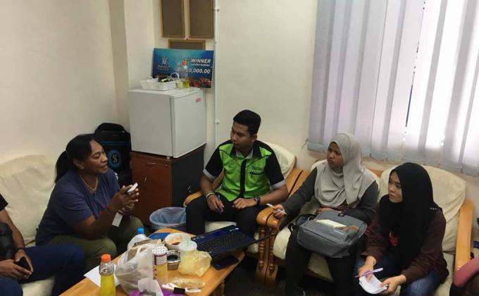 The meeting with the staff of UMT Centralized laboratory.