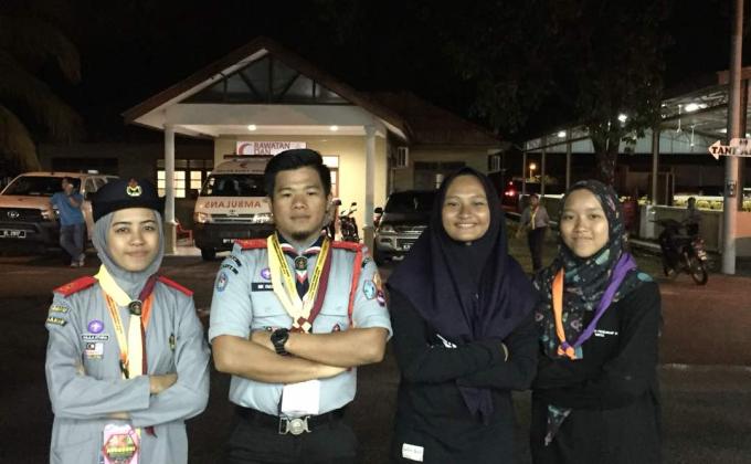Sentiasa bersedia untuk menjadi sukarelawan 