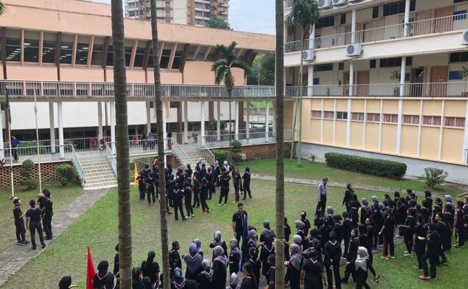 Perhimpunan Mingguan Unit Beruniform IPGKBA
