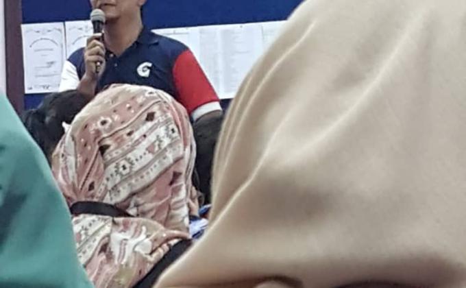 Perbincangan perkhemahan Unit Beruniform