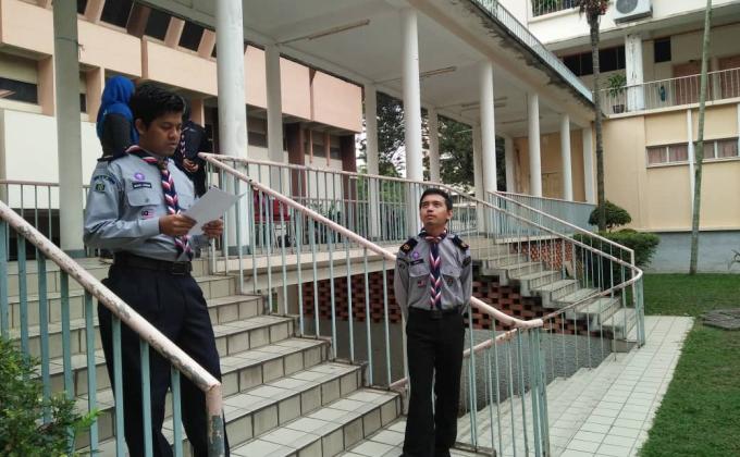 Perhimpunan Mingguan Unit Beruniform