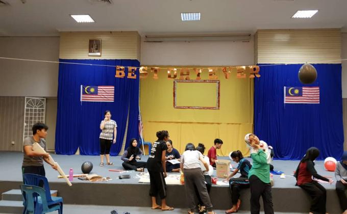 Persiapan Sambutan Hari Kemerdekaan bahagian 2
