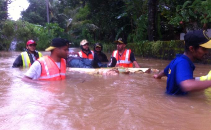 SERVICE DURING FLOOD