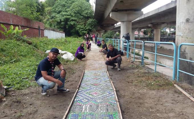 SW Voluntary Service Project: WalkSide By Rovs Project "Rising Together To Save Our Environment" Update 15 (Last Day – Construction Project)