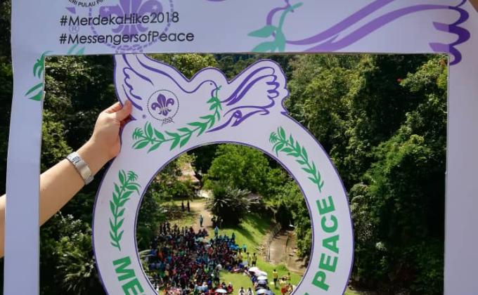 sebarkan apa maksud messengers of peace 
