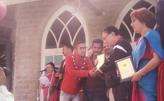 Service during Gandhi Jayanti At Shimla