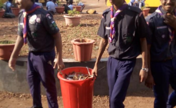 Cleaning @ Gandhi Jayanthi