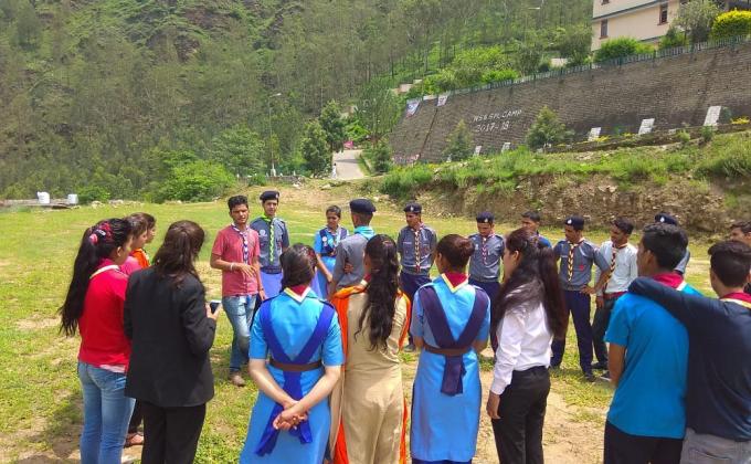 World Scout Scarf Day Celebration with Goverment College Anni