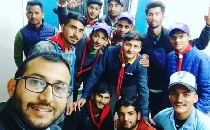 Service in Inter college Chess tournament 