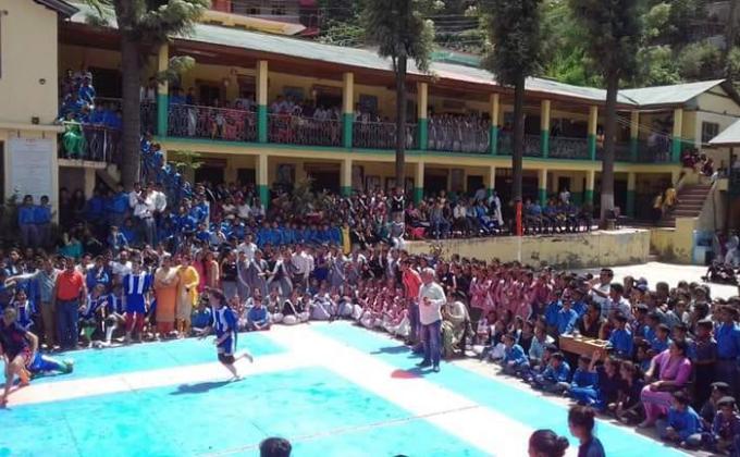 Service at Block Level Girls Taurnaments