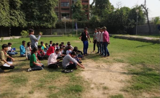 messenger of peace celebrateing group meeting.
