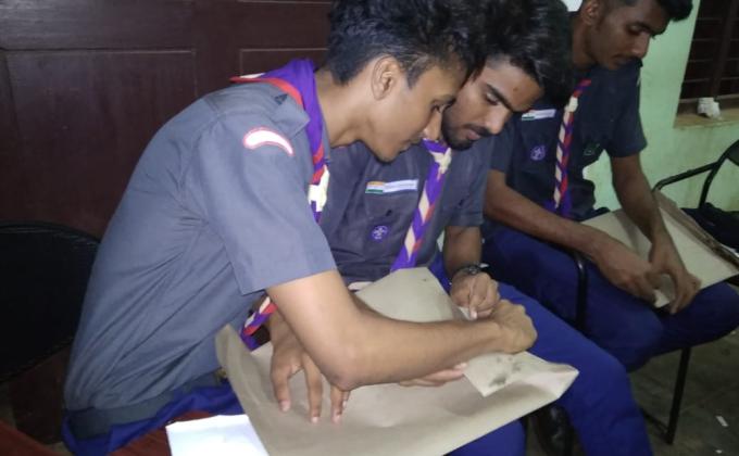 Paper Craft @ scouting