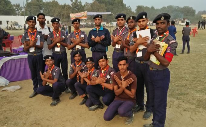 26 district Bharat scout and guide rally Varanasi