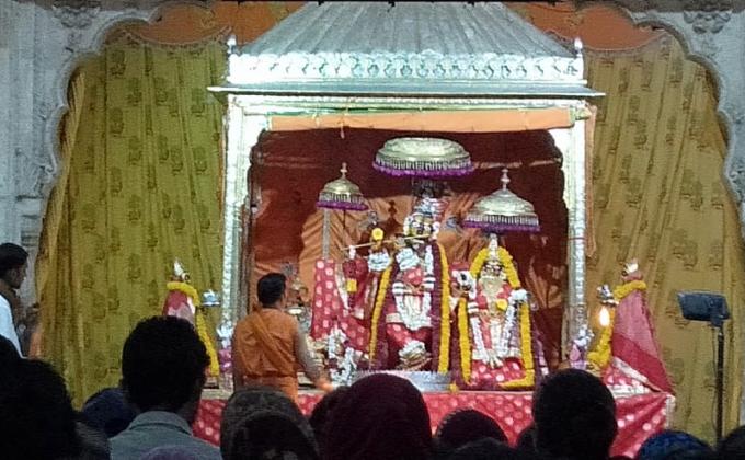 जन्माष्टमी के अवसर पर सेवा