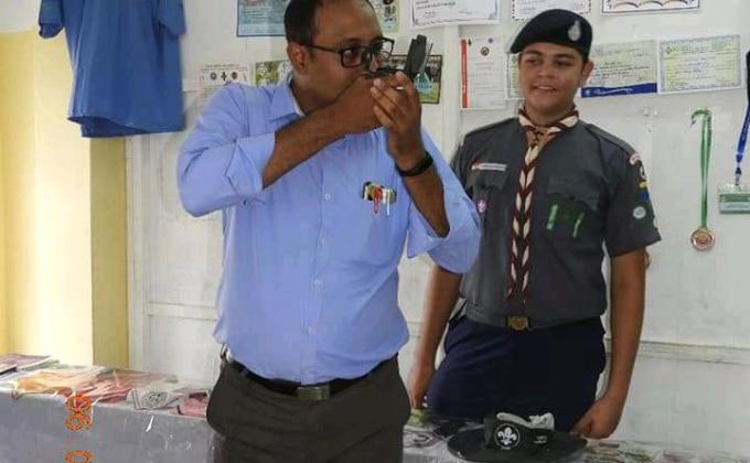 Service at exhibition