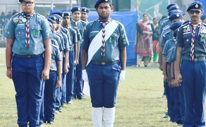 Service cum participation in annual sports 2018