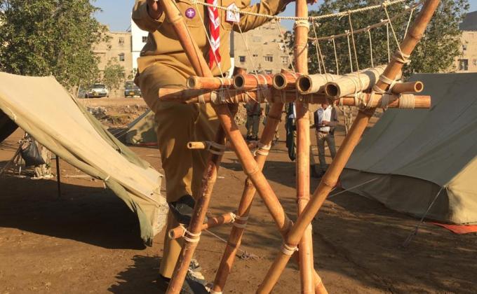 Participation in 3 Sindh Rover Moot