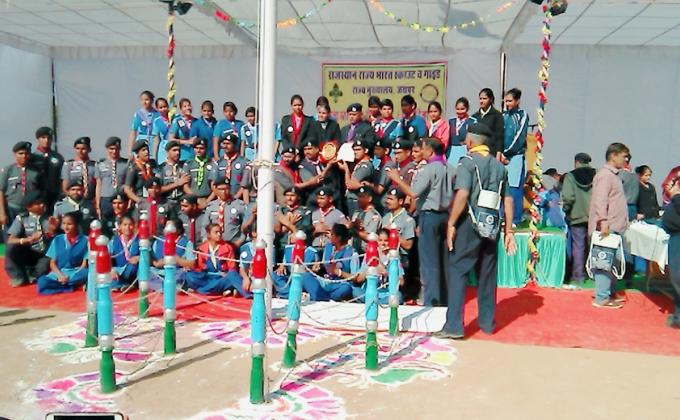 60 th rover moot / 46 th renger meet  Jaipur , rajasthan (India) 