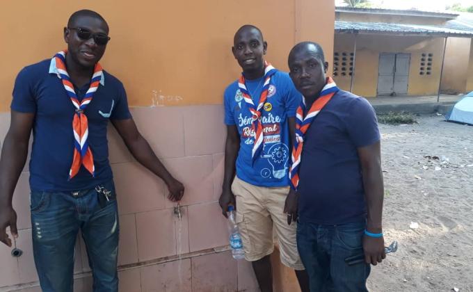 LES SCOUTS DE GRAND BASSAM S'ENGAGENT DANS LES PROJETS DU PROGRAMME ENVIRONNEMENT DU SCOUTISME MONDIAL