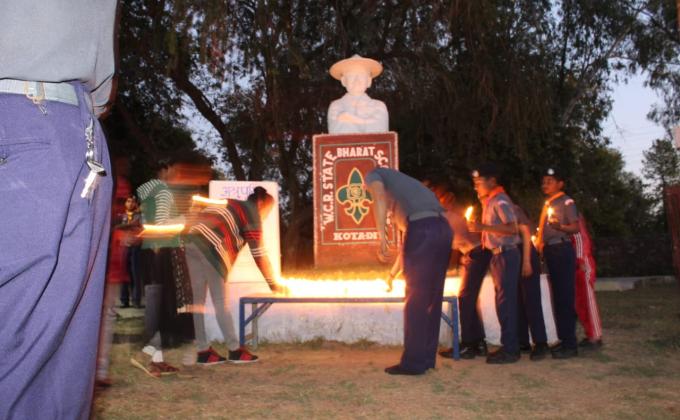 Tribute to soldier's