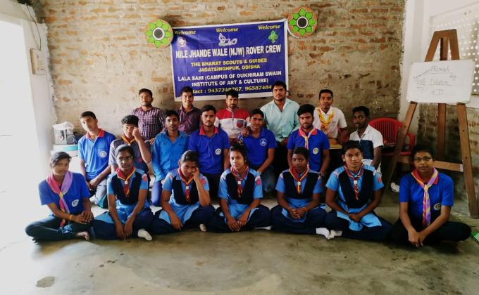 TRAINING CAMP FOR PRAVESH ROVER AND RANGER.