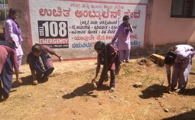 "3rd weekly Community Service" at District Government Hospital, Ajjarkadu,Udupi,Karnataka state,India.